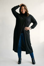 Cité Turtleneck Tunic — Noir