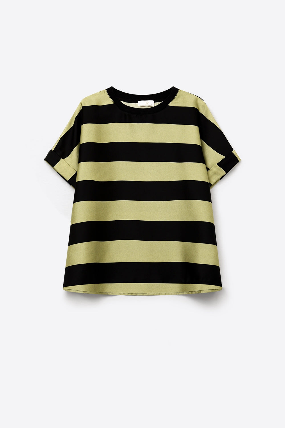 Rayé Stripe Satin Tee