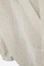 Lianne Crochet Argyle Cardigan