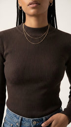 Mérinos Fine Rib Sweater