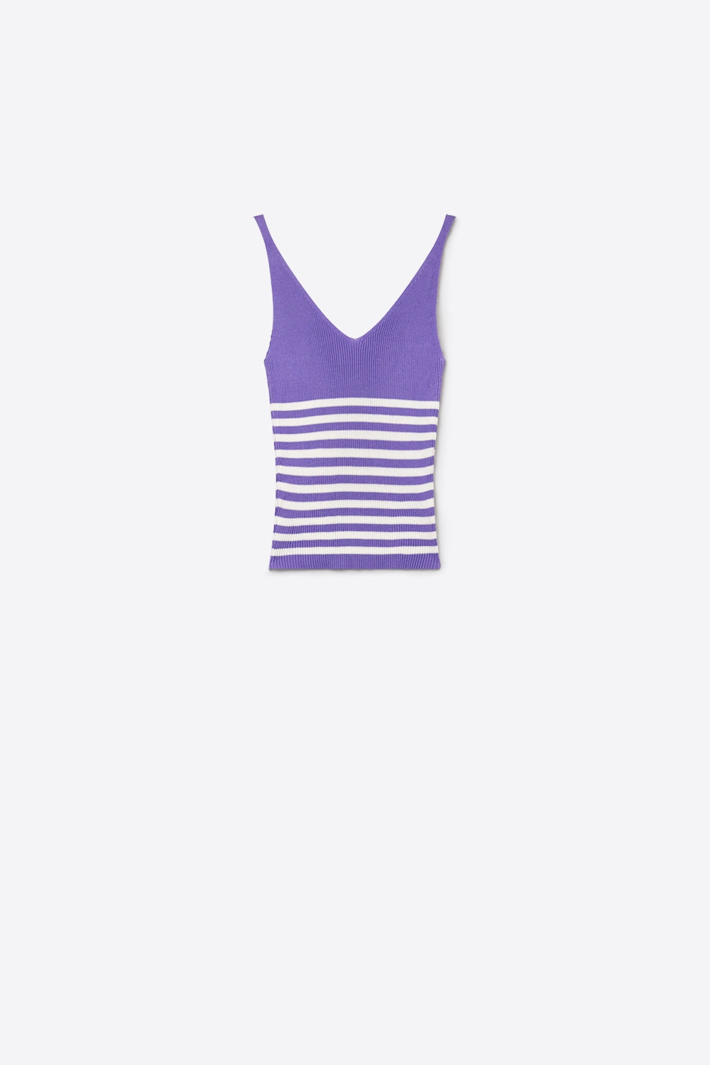 Cascade Stripe Ribbed Tank