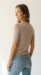 Laine Fine Knit Crew Neck