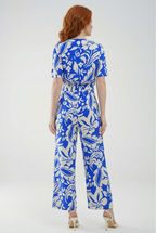 Bouquet Keyhole Floral Jumpsuit