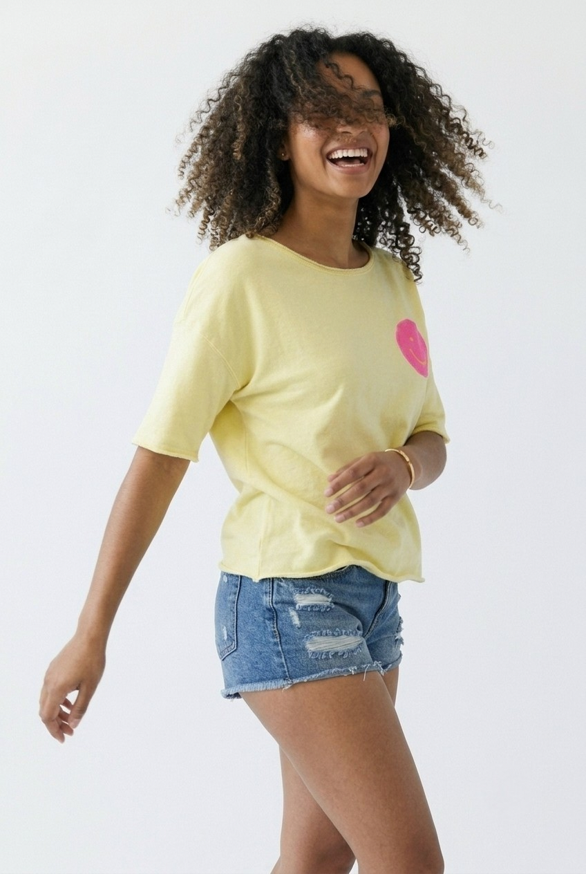 Sourire Smiley Graphic Sweatshirt
