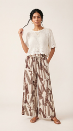 Tierra Abstract Palazzo Pants