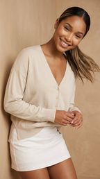Poche Fine Knit Cardigan