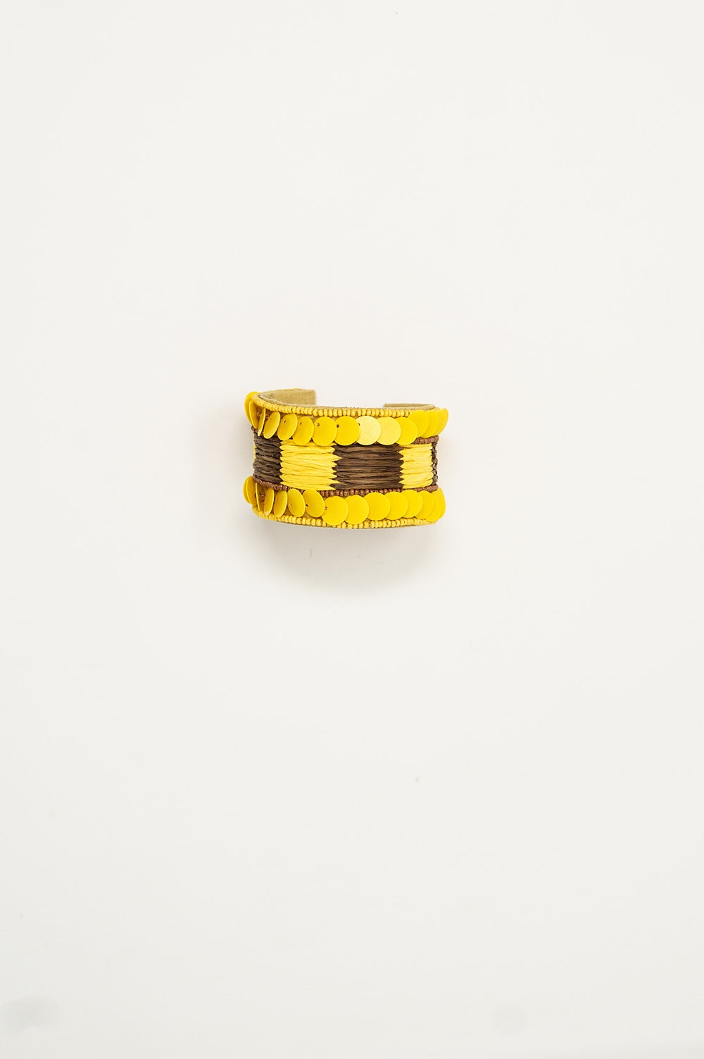 Jonc Beaded Cuff Bracelet