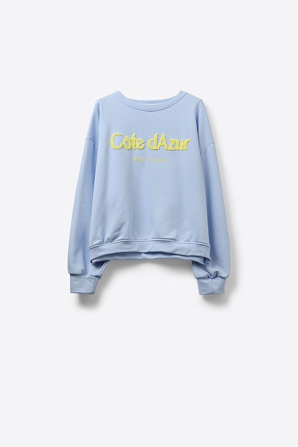 Côte d’Azur Embroidered Sweatshirt