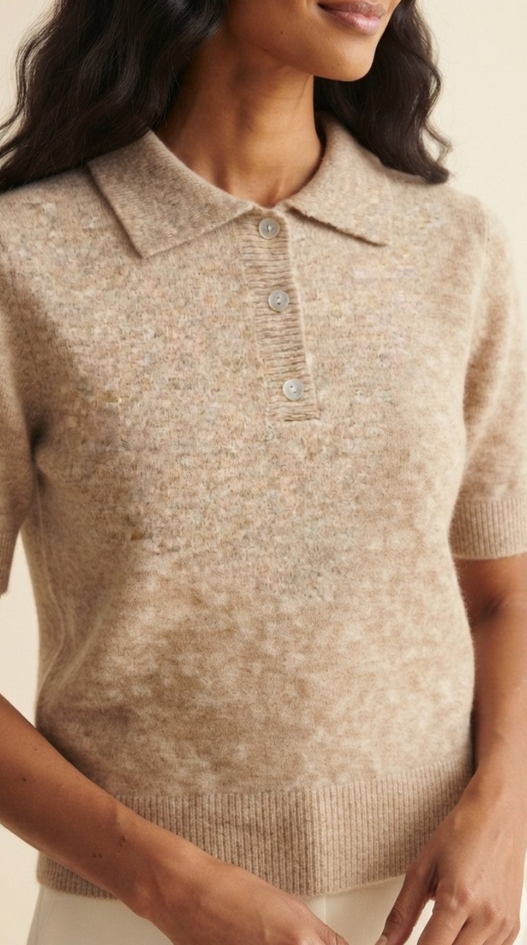 Canet Knit Polo Shirt