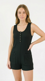 Gaufre Waffle Knit Romper