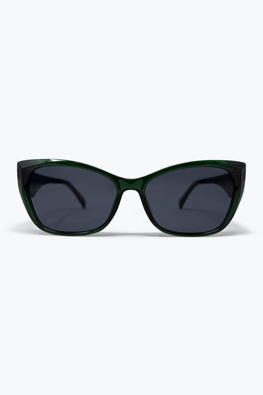 Jade Cat Eye Thick Frame Sunglasses