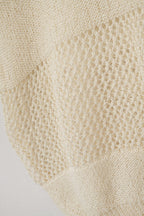 Treillis Cap Sleeve Sweater