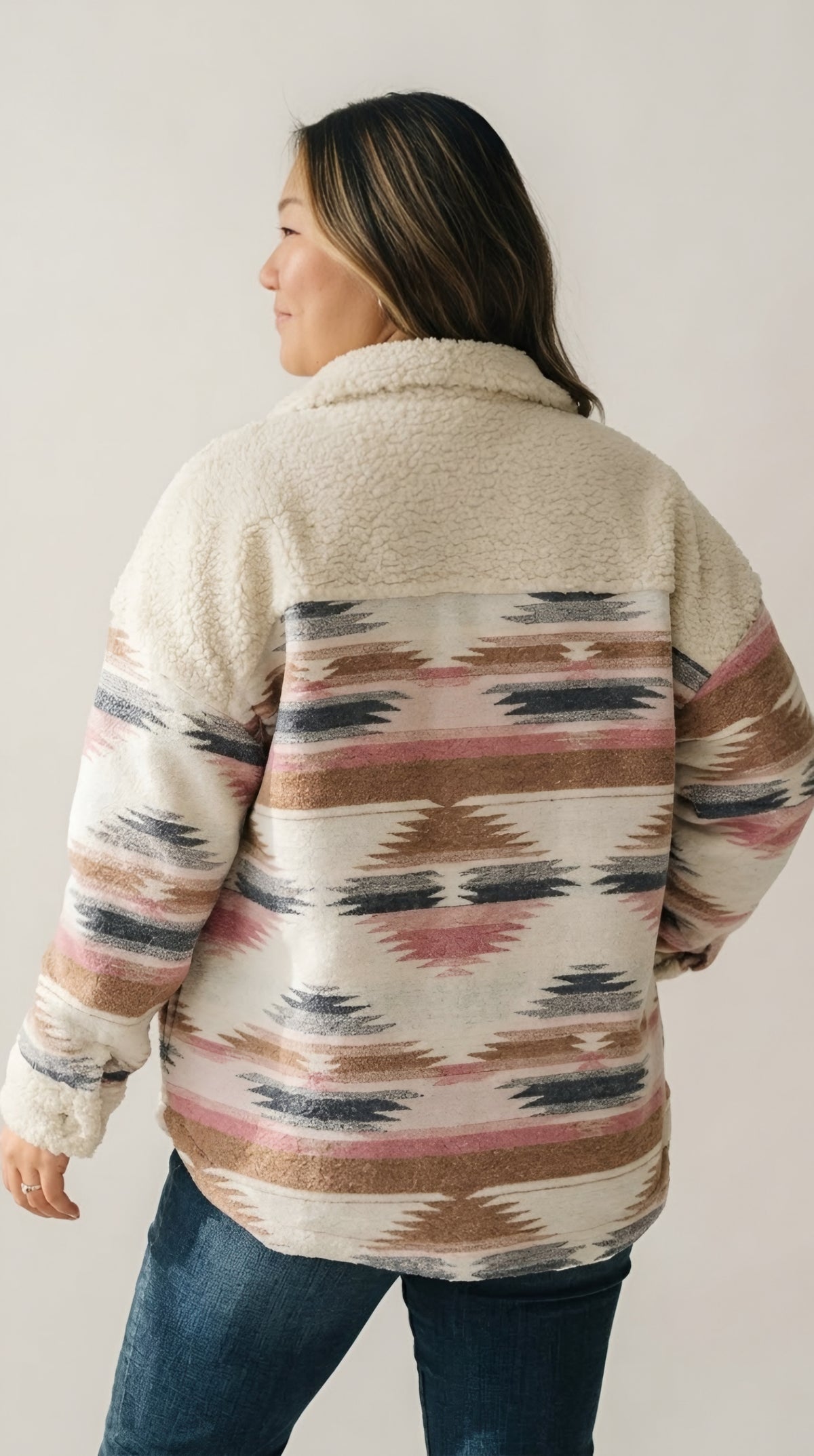 Soleil Aztec Shacket