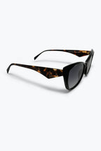 Minuit Black Cat Eye Gradient Sunglasses