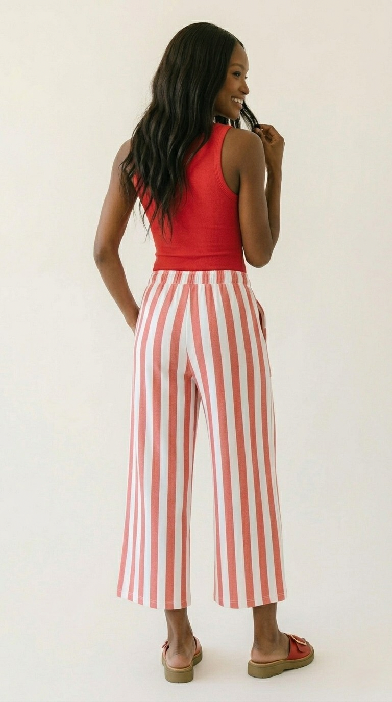 Détente Wide Leg French Terry Bottoms