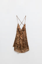 Féroce Leopard Halter Babydoll
Dress