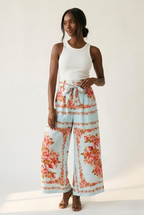 Pivoine Floral Wide Leg Pants