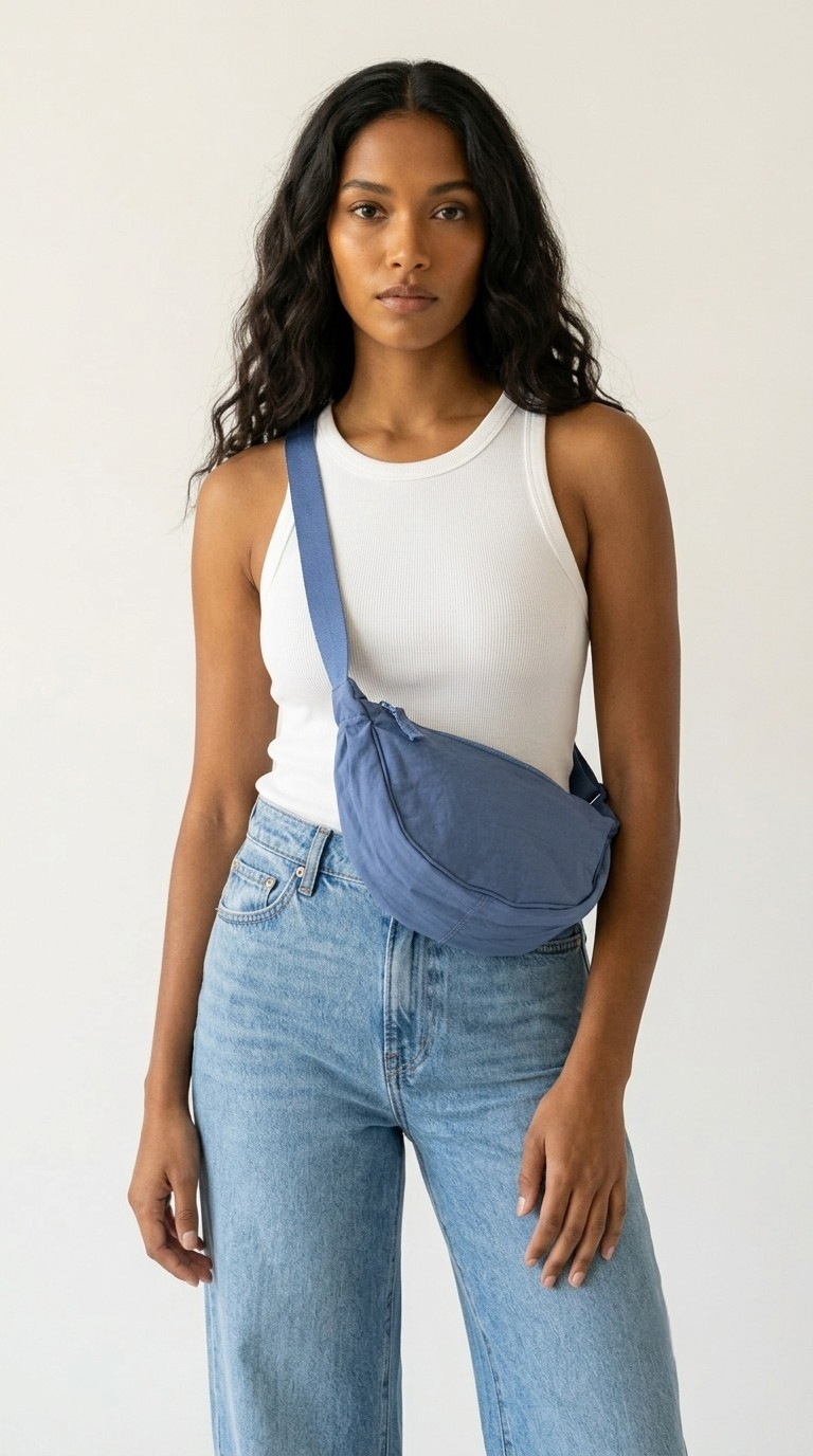 Cartographie Round Crossbody