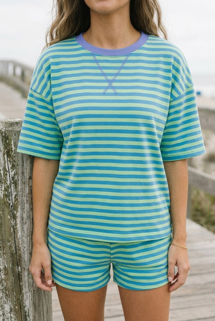 Rayure Stripe Lounge Set