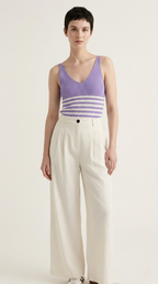 Cascade Stripe Ribbed Tank