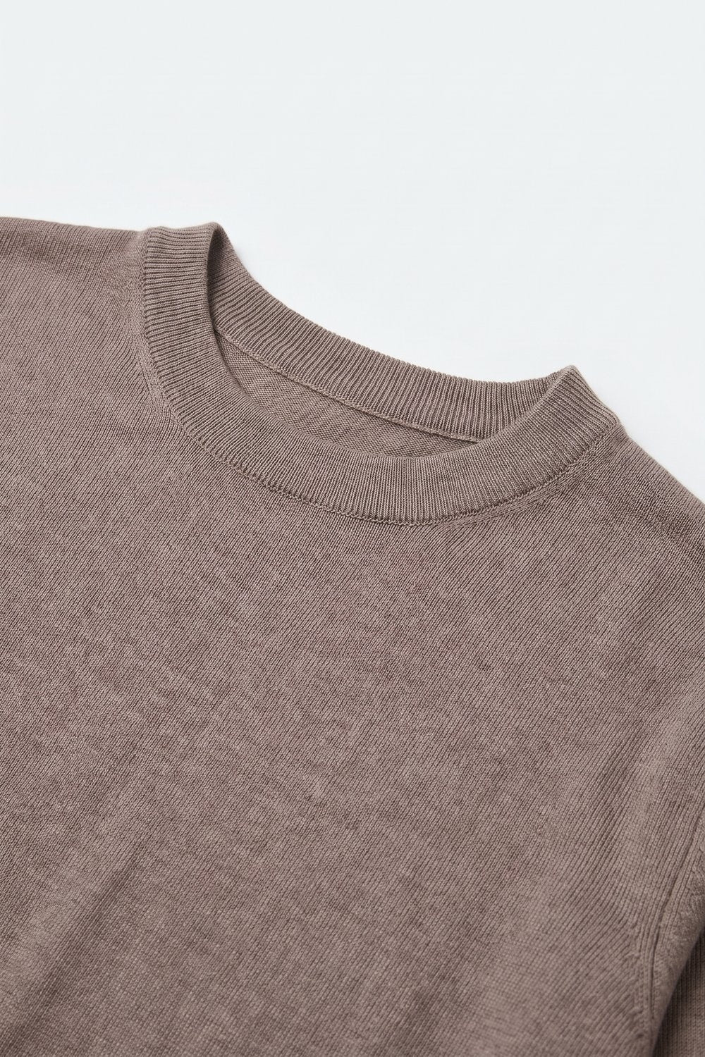 Laine Fine Knit Crew Neck