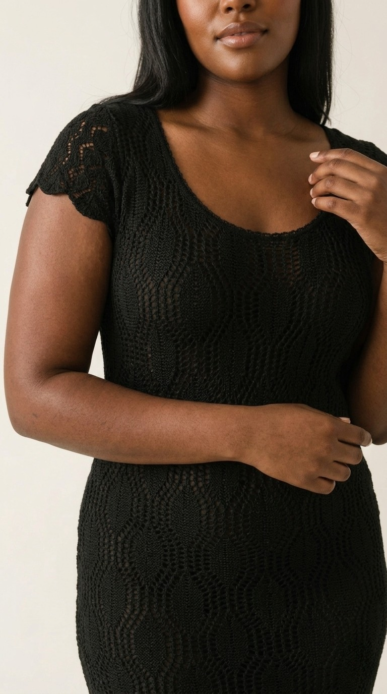 Guipure Lace Maxi Dress