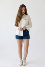 Tendresse Love Embroidered Shirt