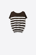 Marinière Stripe Knit Sweater Top