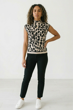 Savane Leopard Knit Blouse