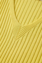 Nerveux Ribbed V-Neck Tank