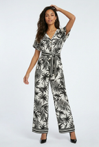Tropique Tropical Motif Jumpsuit