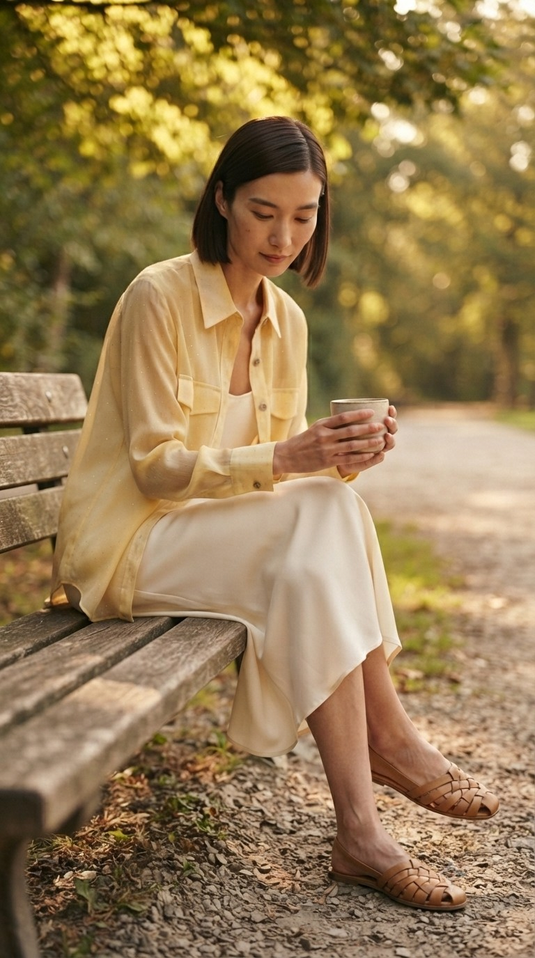 Nuée Strass Chiffon Shirt