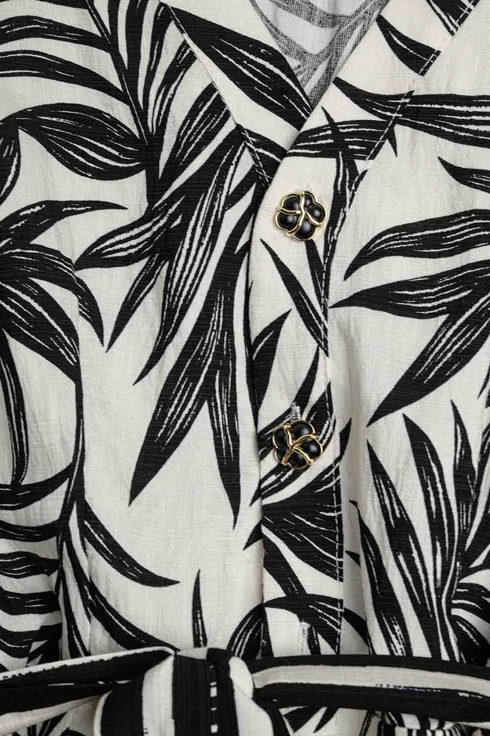 Tropique Tropical Motif Jumpsuit