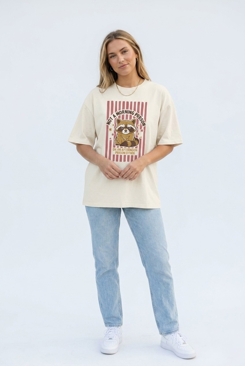Maussade Raccoon Graphic Tee