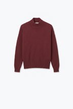 Tourelle High Collar Knit Sweater