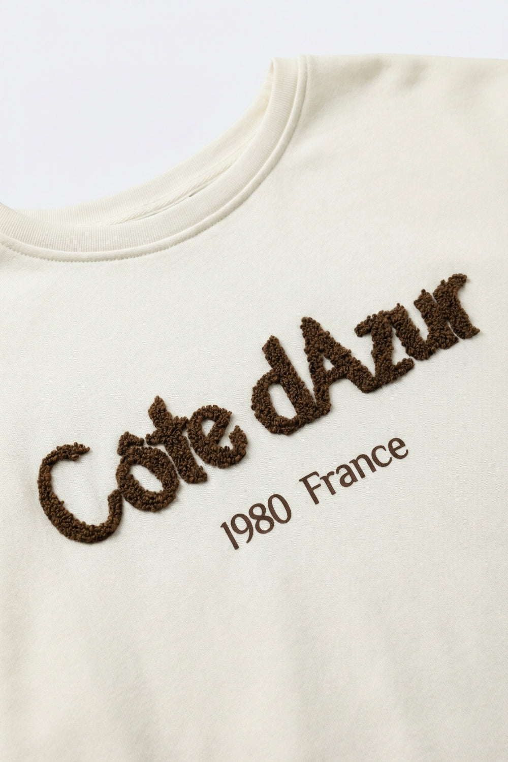 Côte d’Azur Embroidered Sweatshirt