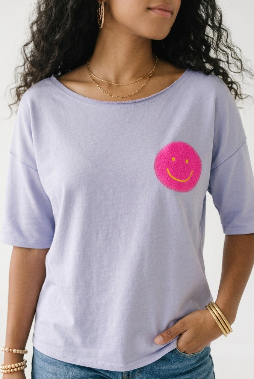 Sourire Smiley Graphic Sweatshirt