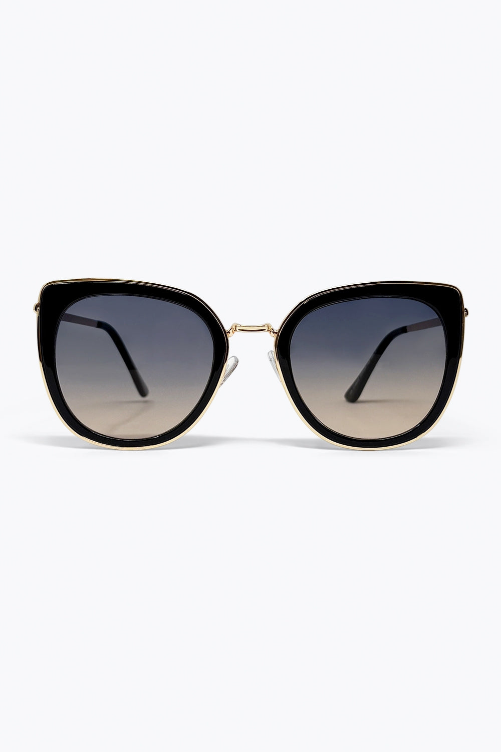 Nuit Black Gold Cat Eye Shades