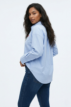 Cœur Embroidered Button Shirt