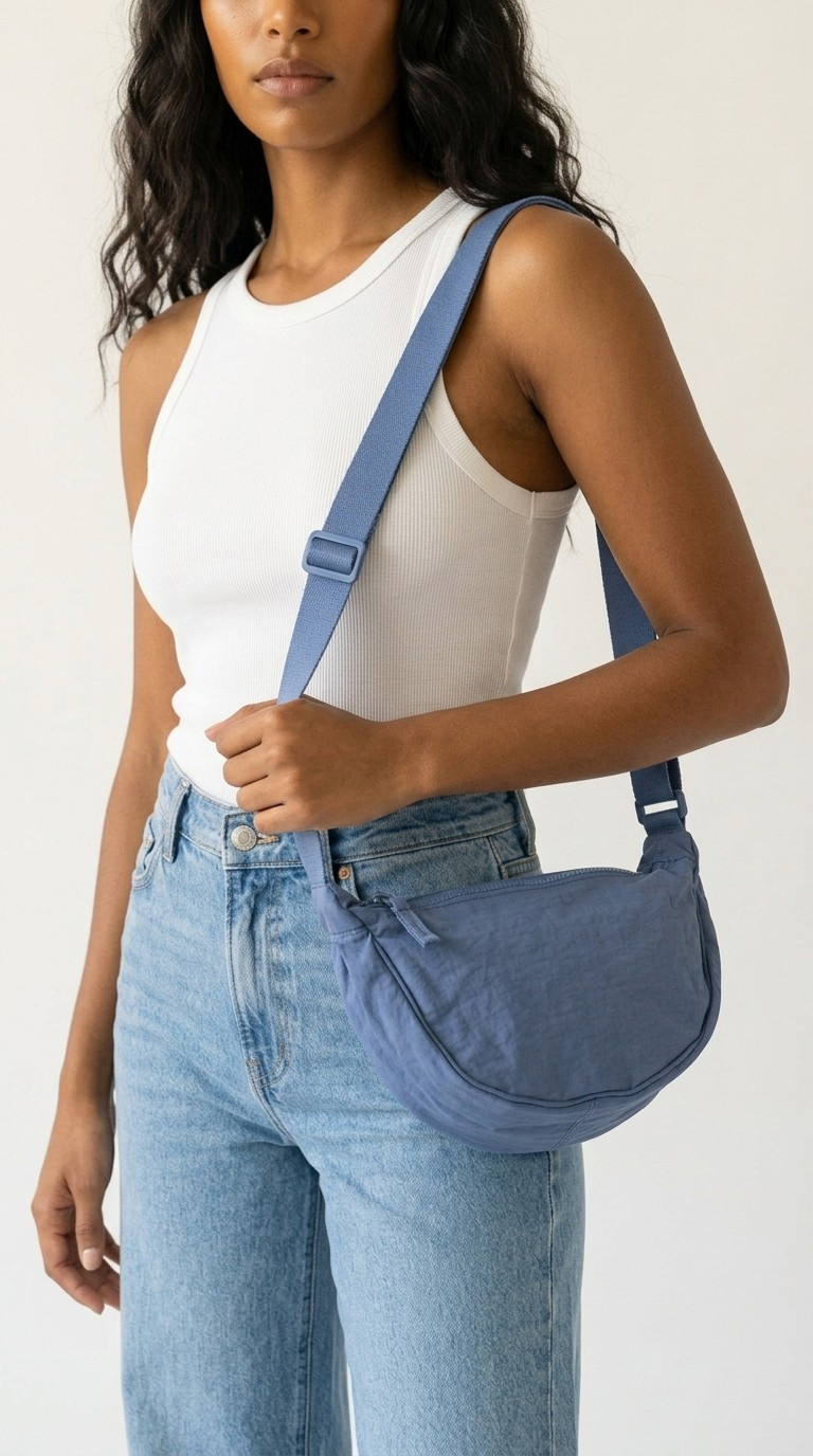 Cartographie Round Crossbody