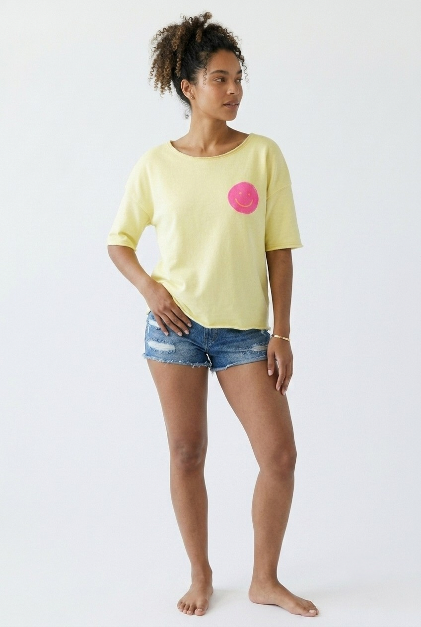 Sourire Smiley Graphic Sweatshirt