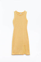 Tresse Braided Knit Midi Dress