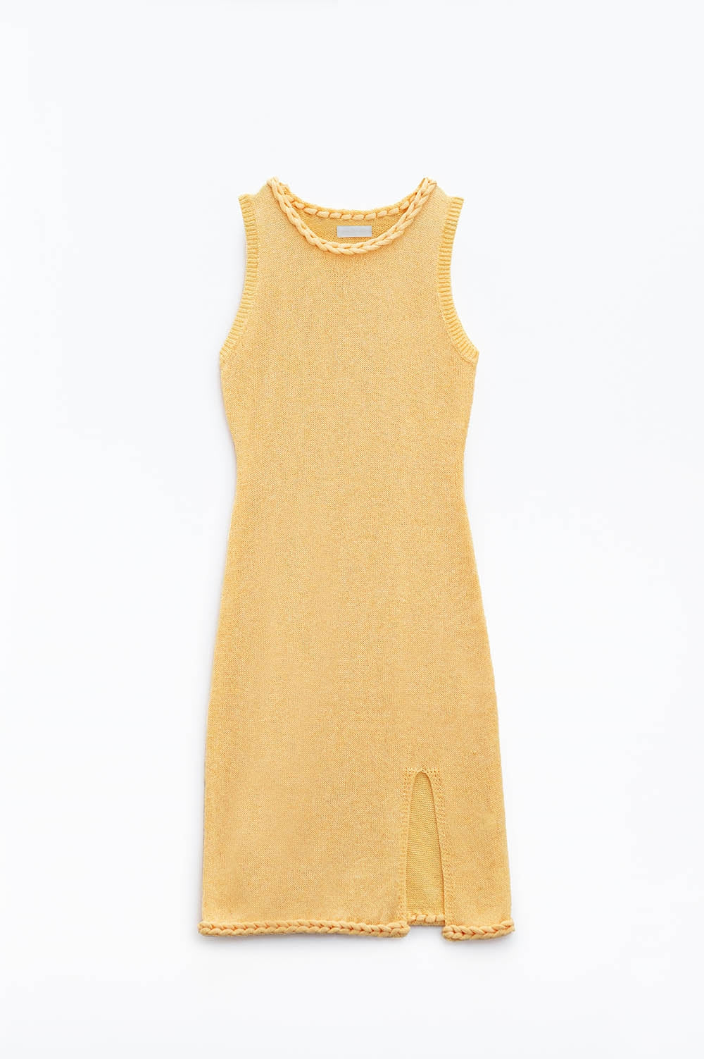 Tresse Braided Knit Midi Dress