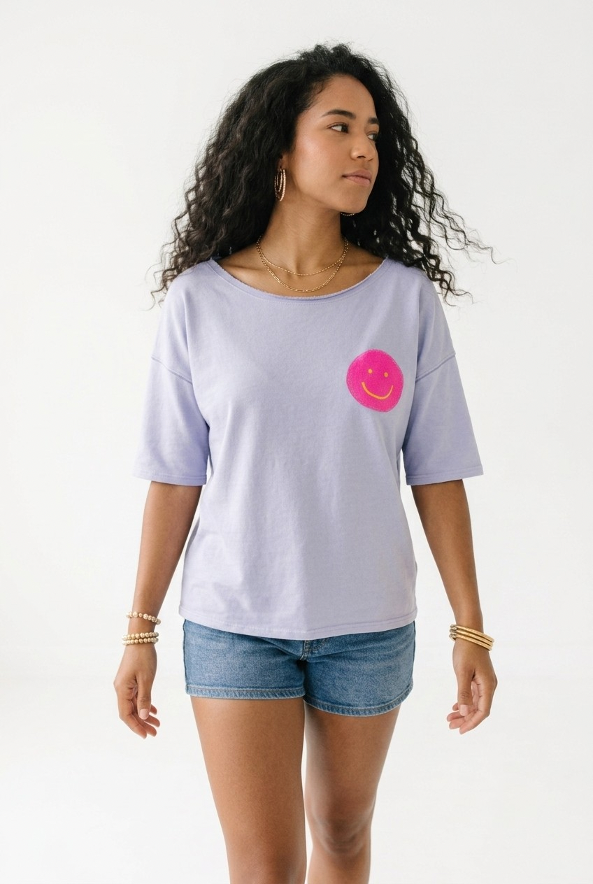Sourire Smiley Graphic Sweatshirt