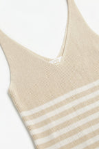 Cascade Stripe Ribbed Tank