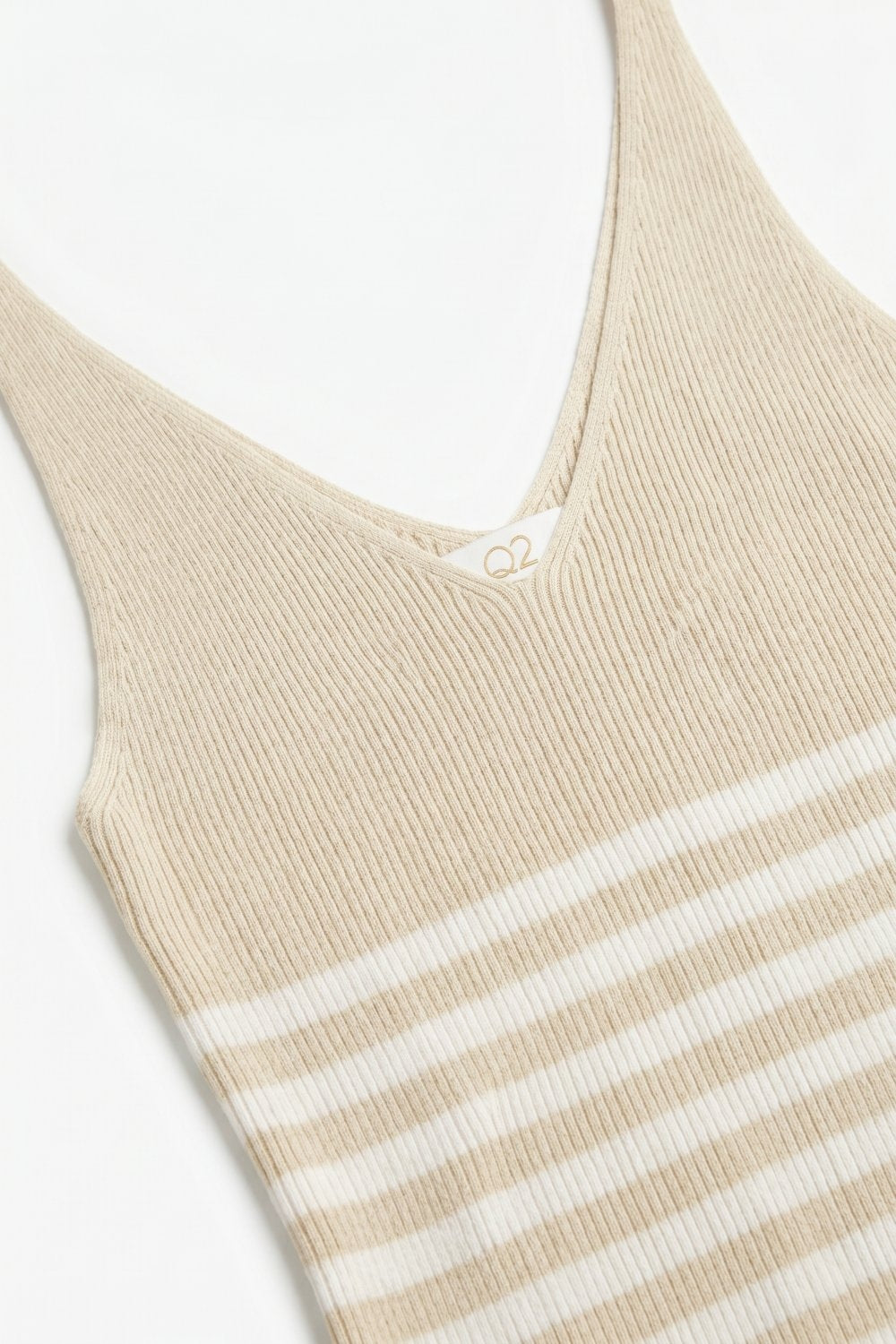 Cascade Stripe Ribbed Tank