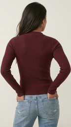 Mérinos Fine Rib Sweater