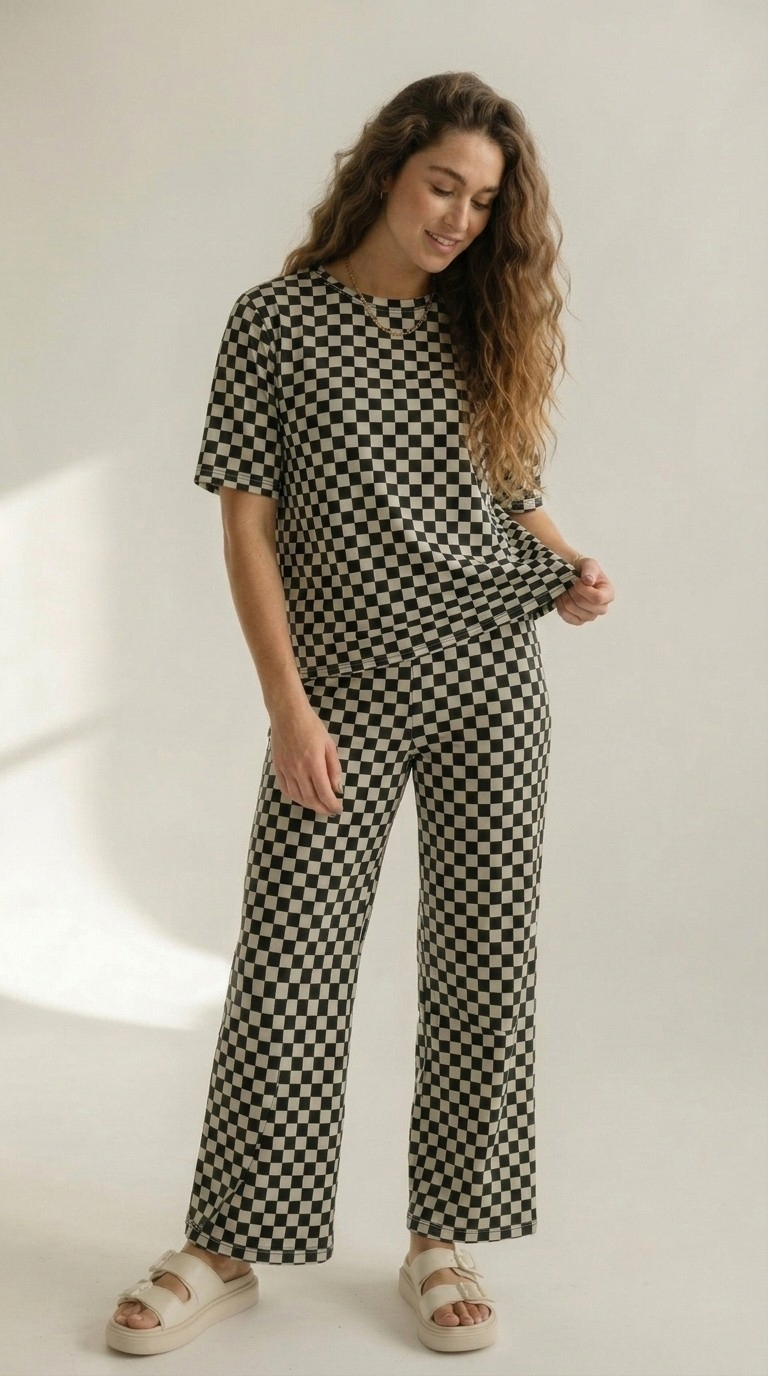 Damier Lounge Set