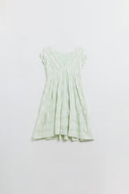Feuille Mint Lurex Babydoll Dress