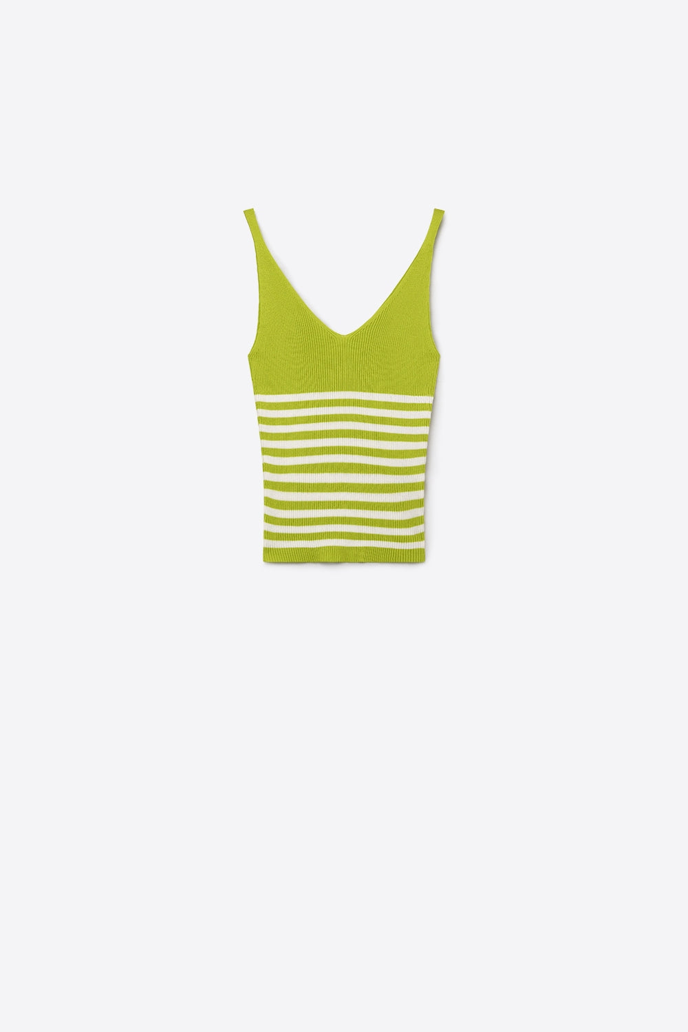 Cascade Stripe Ribbed Tank